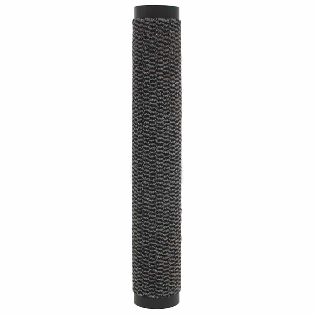 Dust Control Mats 2 pcs Rectangular Tufted 60x90 cm Anthracite