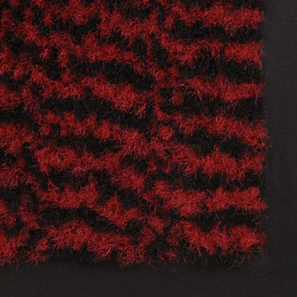 Dust Control Mats 2 pcs Rectangular Tufted 60x90 cm Red