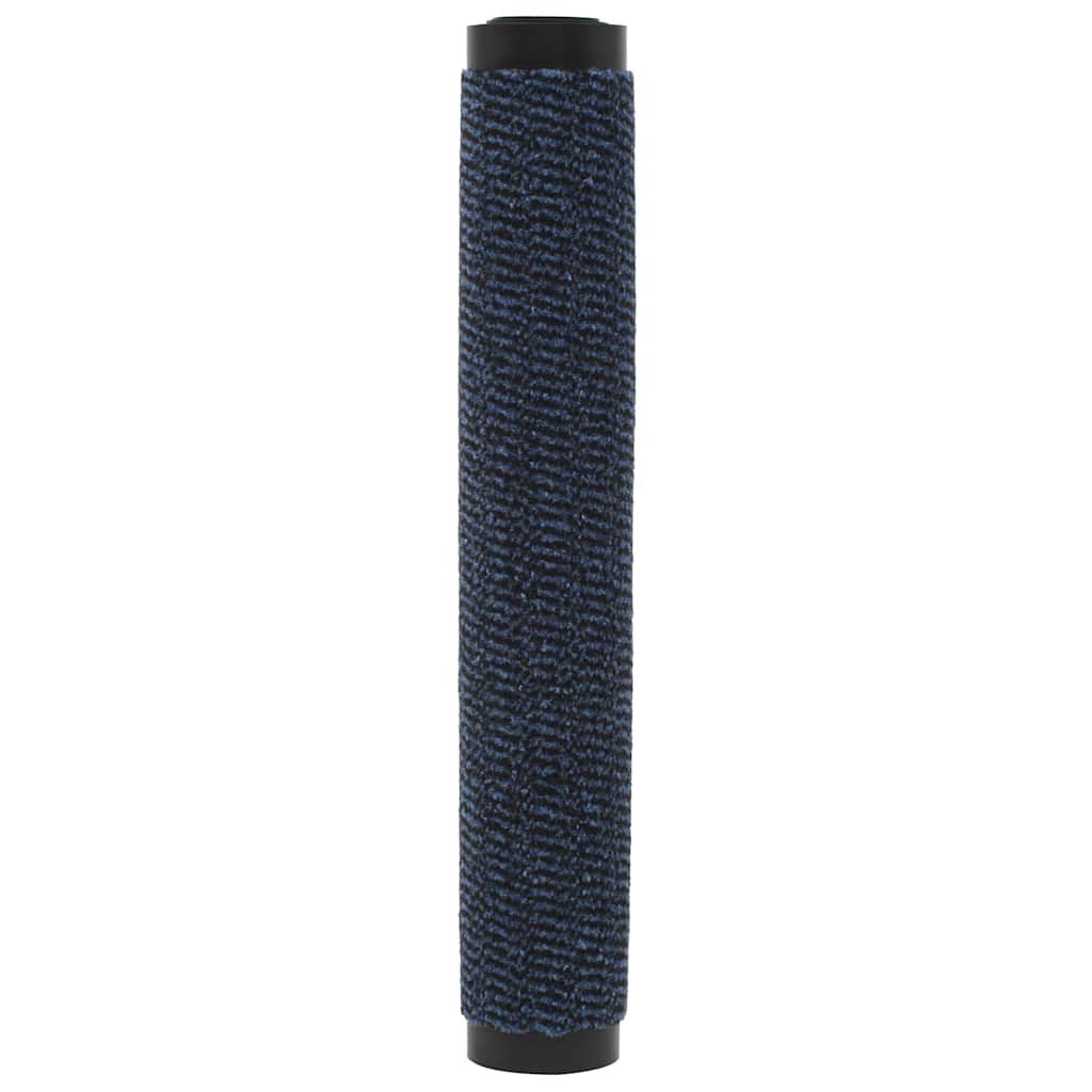 Dust Control Mats 2 pcs Rectangular Tufted 60x90 cm Blue