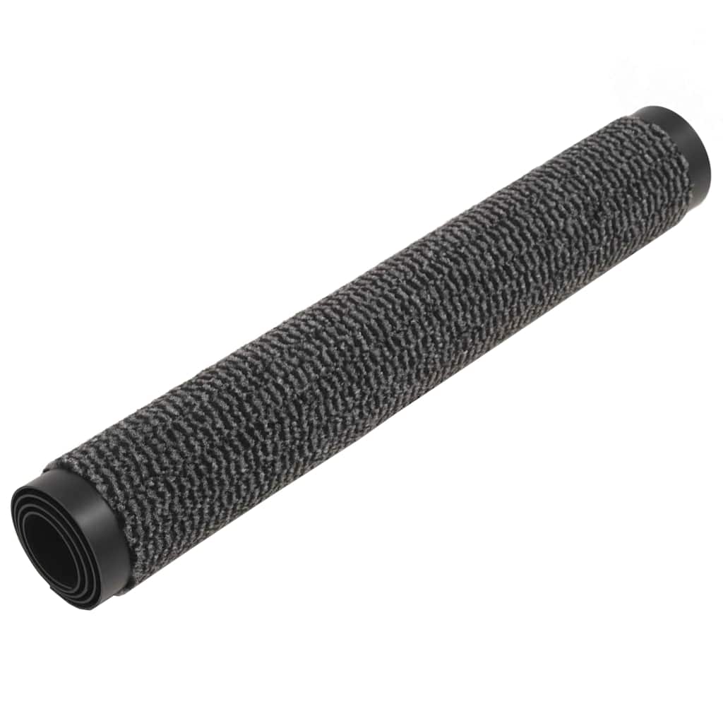 Dust Control Mats 2 pcs Rectangular Tufted 120x180cm Anthracite