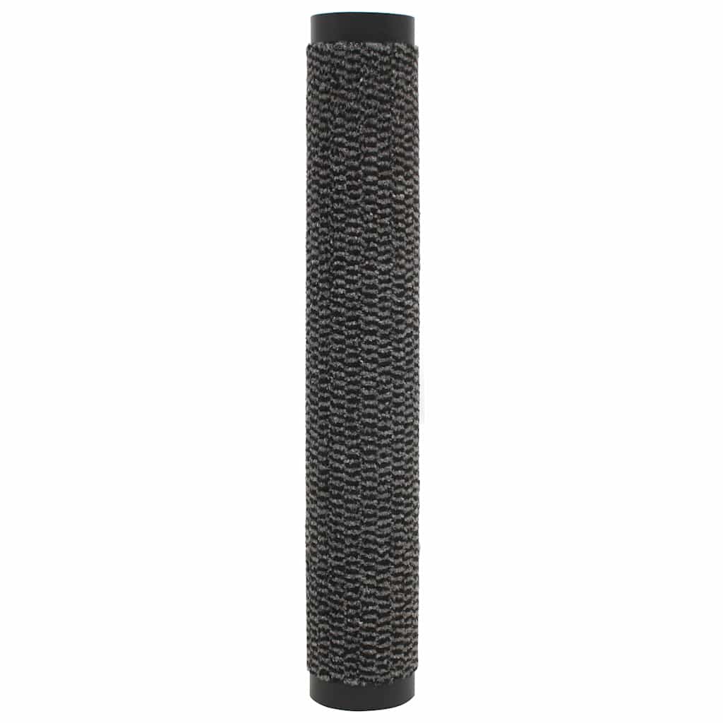 Dust Control Mats 2 pcs Rectangular Tufted 120x180cm Anthracite