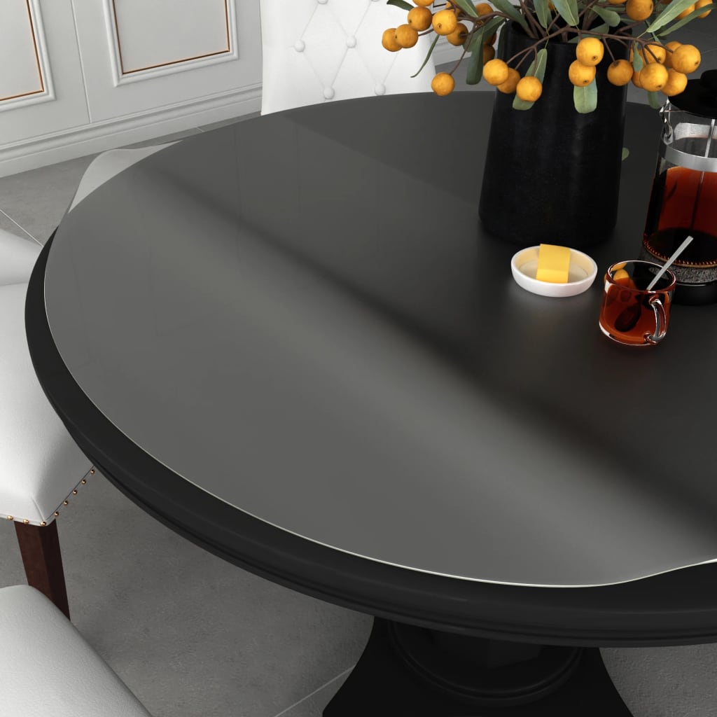 Table Protector Matte Ø 100 cm 1.6 mm PVC