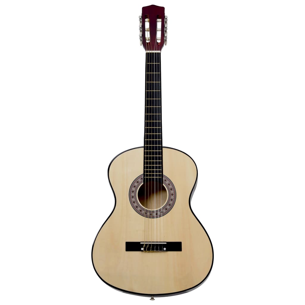 vidaXL Classical Guitar for Beginner and Kid 3/4 36 Basswood