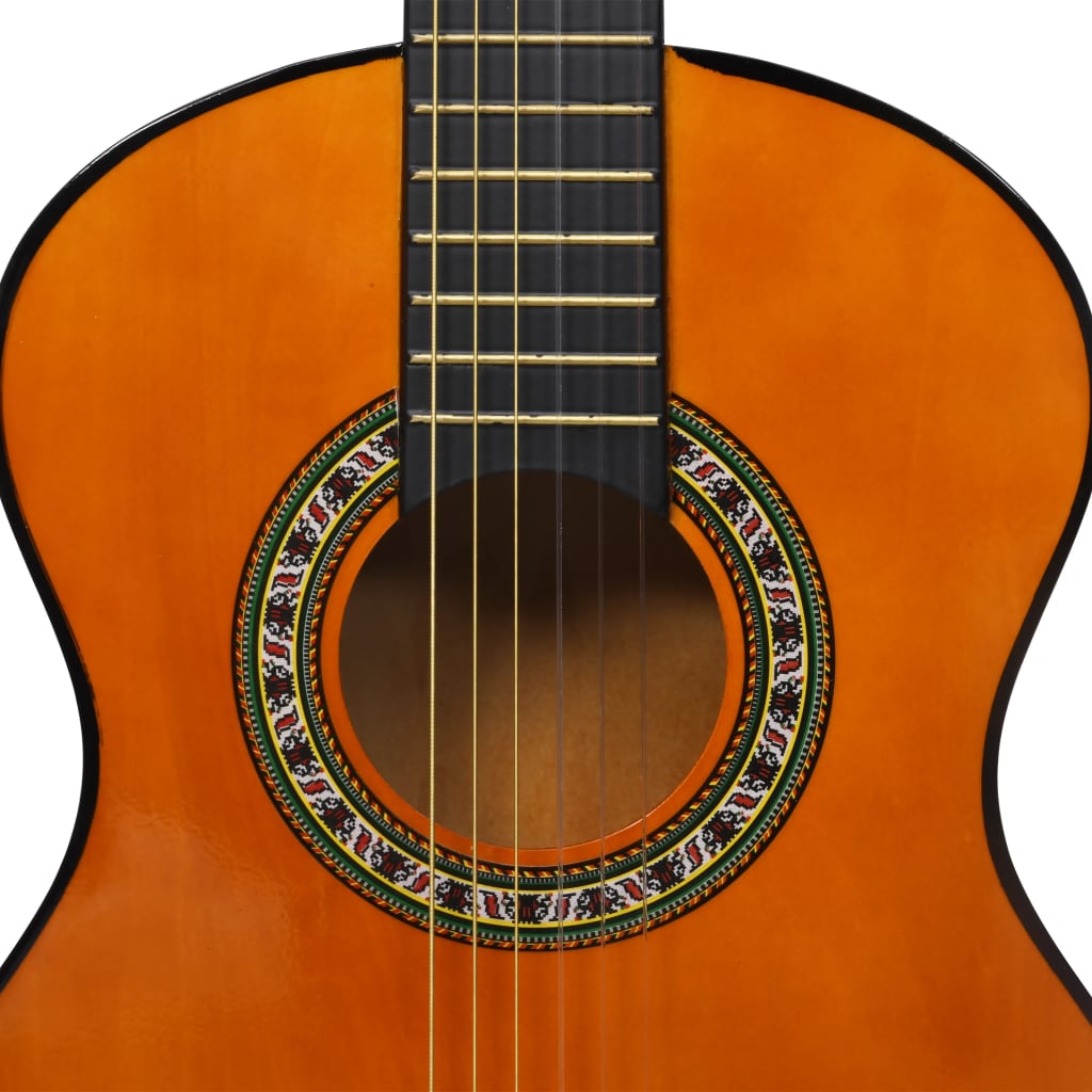 vidaXL 8 Piece Classical Guitar Beginner Set 1/2 34"