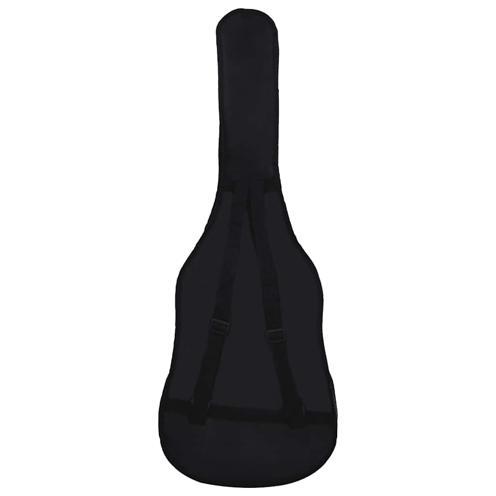 70156 vidaXL Guitar Bag for 3/4 (36") Classical Guitar Black 94x35 cm Fabric
