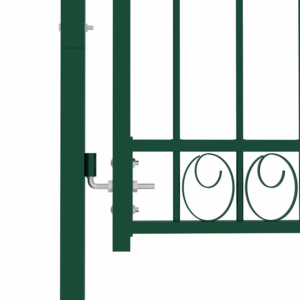 Fence gates EMMEN 104 x 106 cm Lockable Powder-coated steel