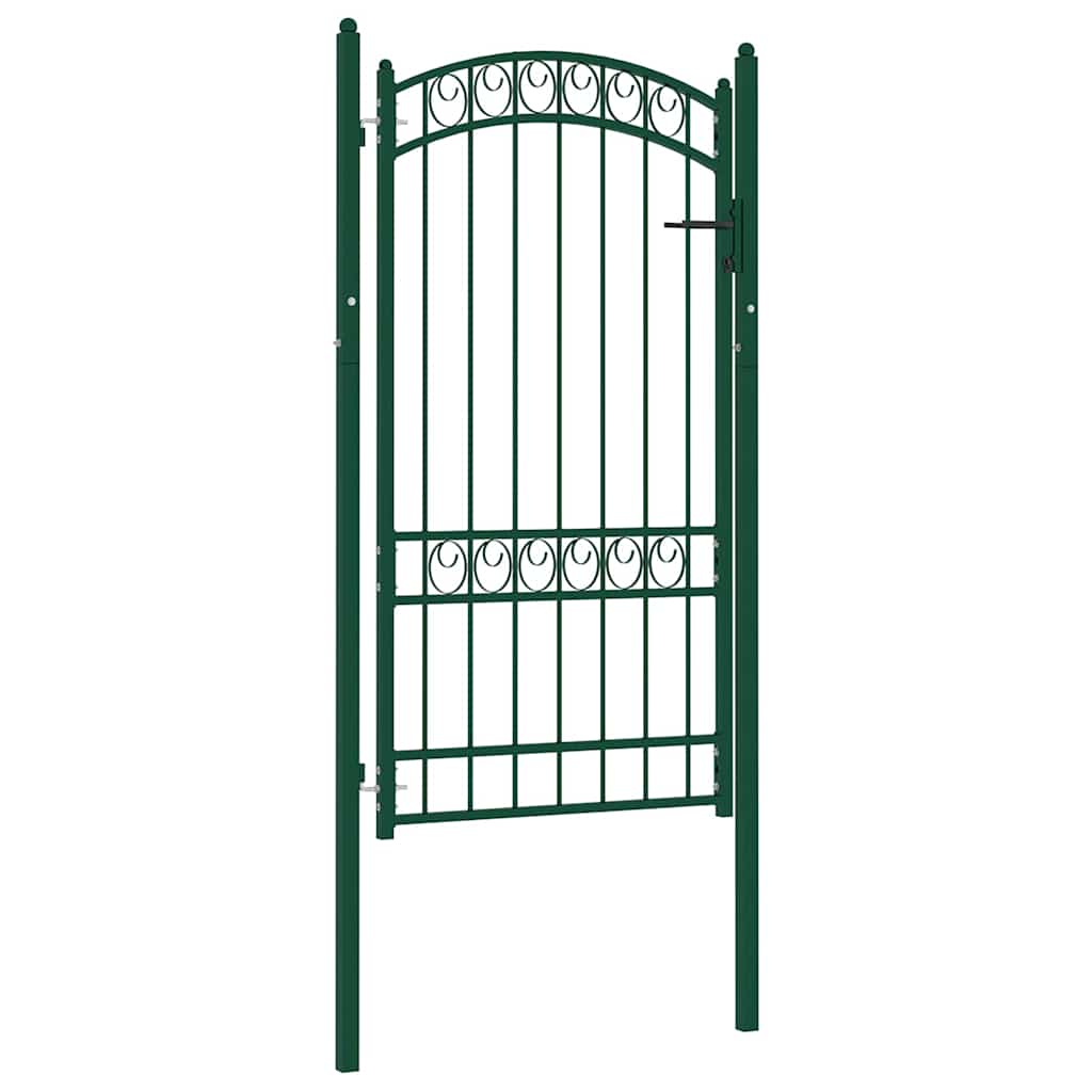 Fence gates EMMEN 104 x 123.5 cm Lockable Powder-coated steel