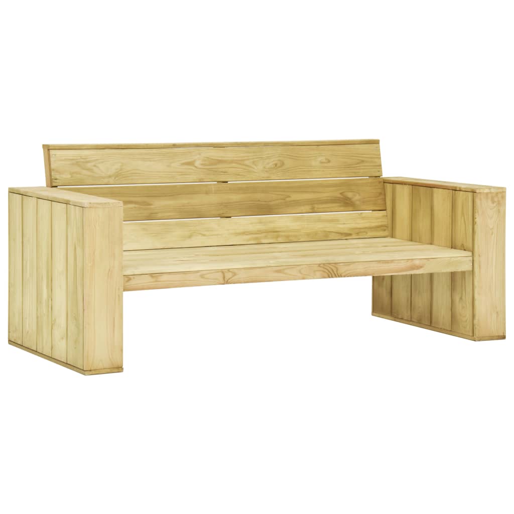 vidaXL 3 Piece Garden Lounge Set Impregnated Pinewood