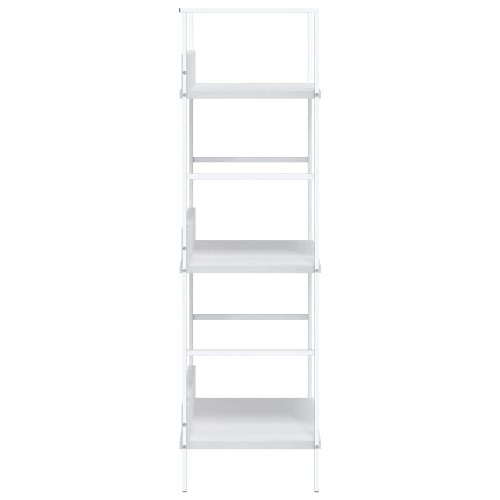 3-Layer Book Shelf White 60x27.6x90.5 cm Engineered Wood