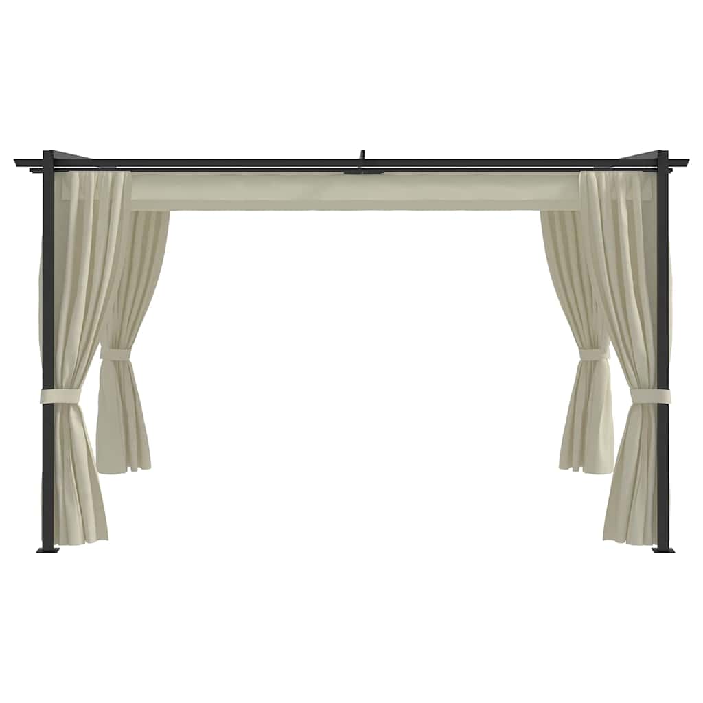 Gazebo 4x3 m Cream
