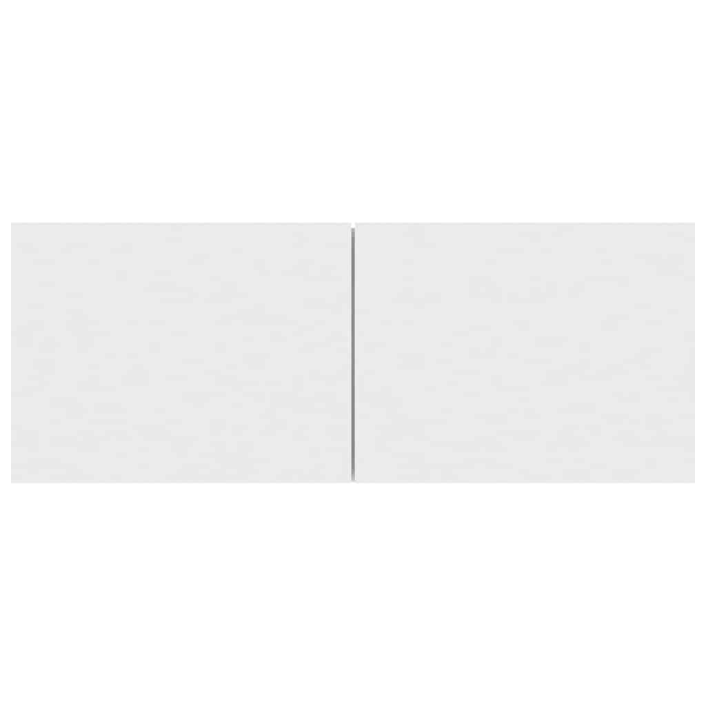 TV Cabinet White 80x30x30 cm Engineered Wood
