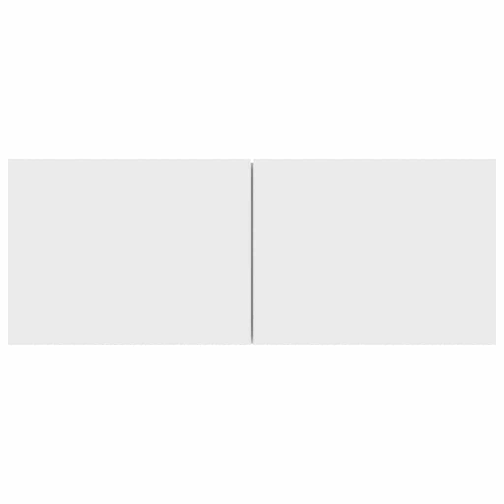801472 vidaXL TV Cabinet White 80x30x30 cm Engineered Wood