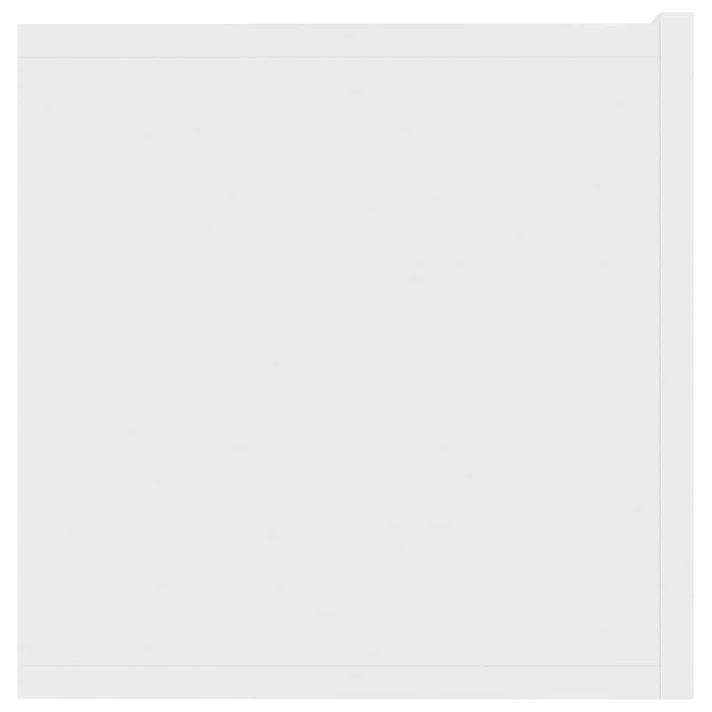801472 vidaXL TV Cabinet White 80x30x30 cm Engineered Wood