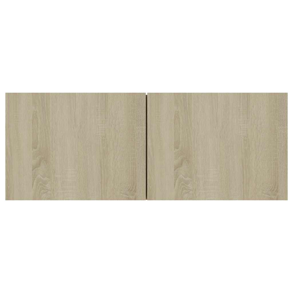 TV Cabinet Sonoma Oak 80x30x30 cm Engineered Wood