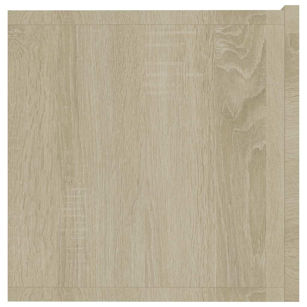 TV Cabinet Sonoma Oak 80x30x30 cm Engineered Wood