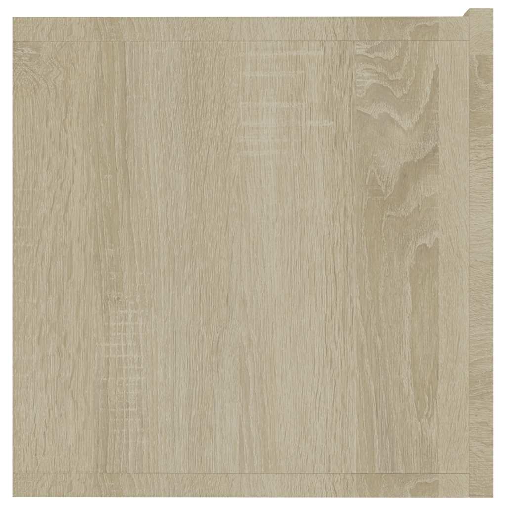 801475 vidaXL TV Cabinet Sonoma Oak 80x30x30 cm Engineered Wood