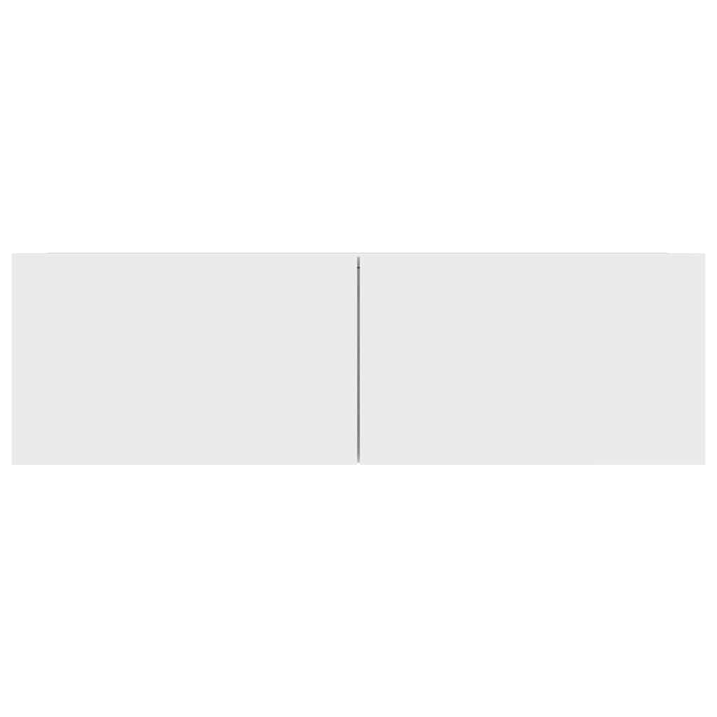 801481 vidaXL TV Cabinet White 100x30x30 cm Engineered Wood