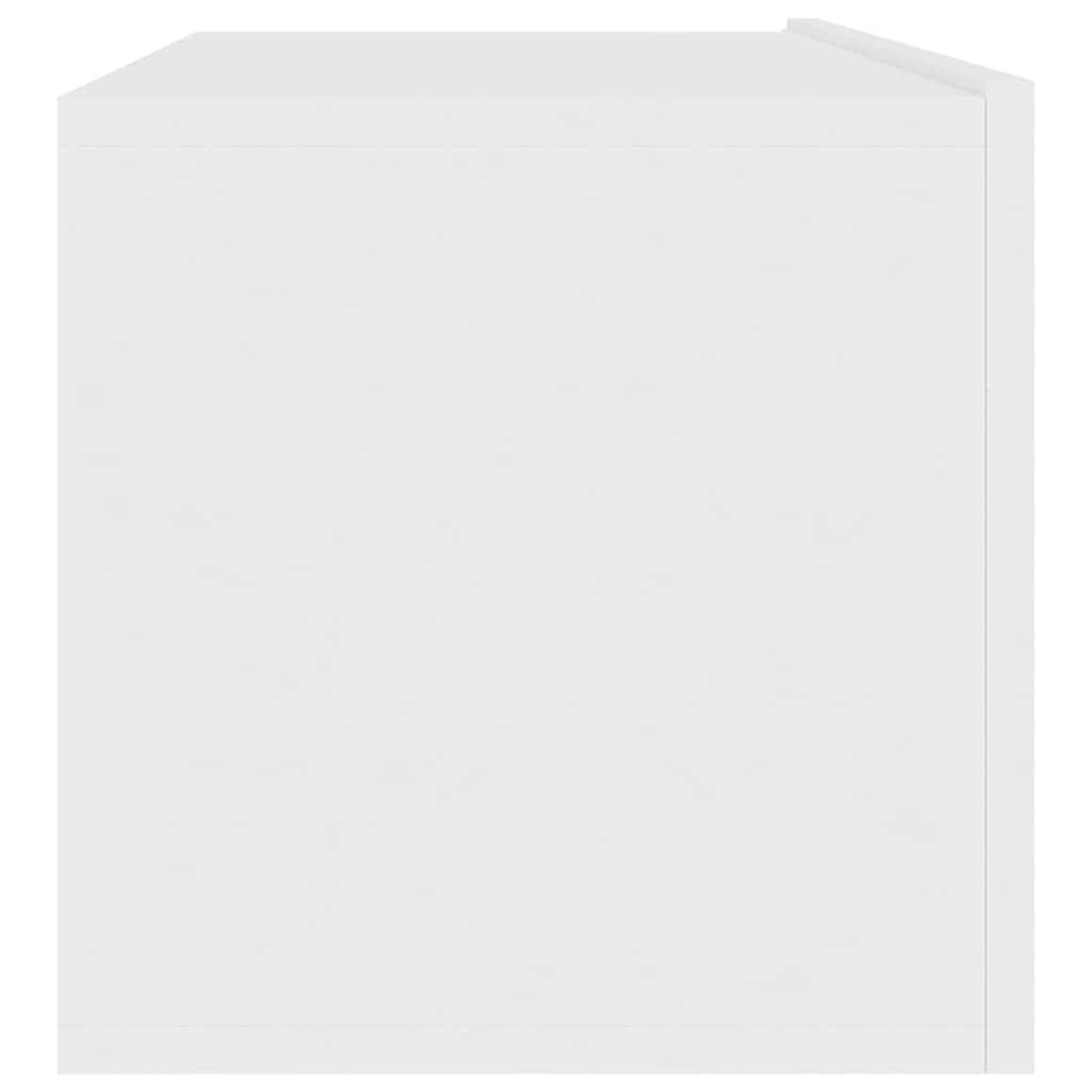 801481 vidaXL TV Cabinet White 100x30x30 cm Engineered Wood