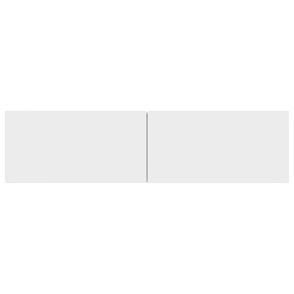 801490 vidaXL TV Cabinet White 120x30x30 cm Engineered Wood