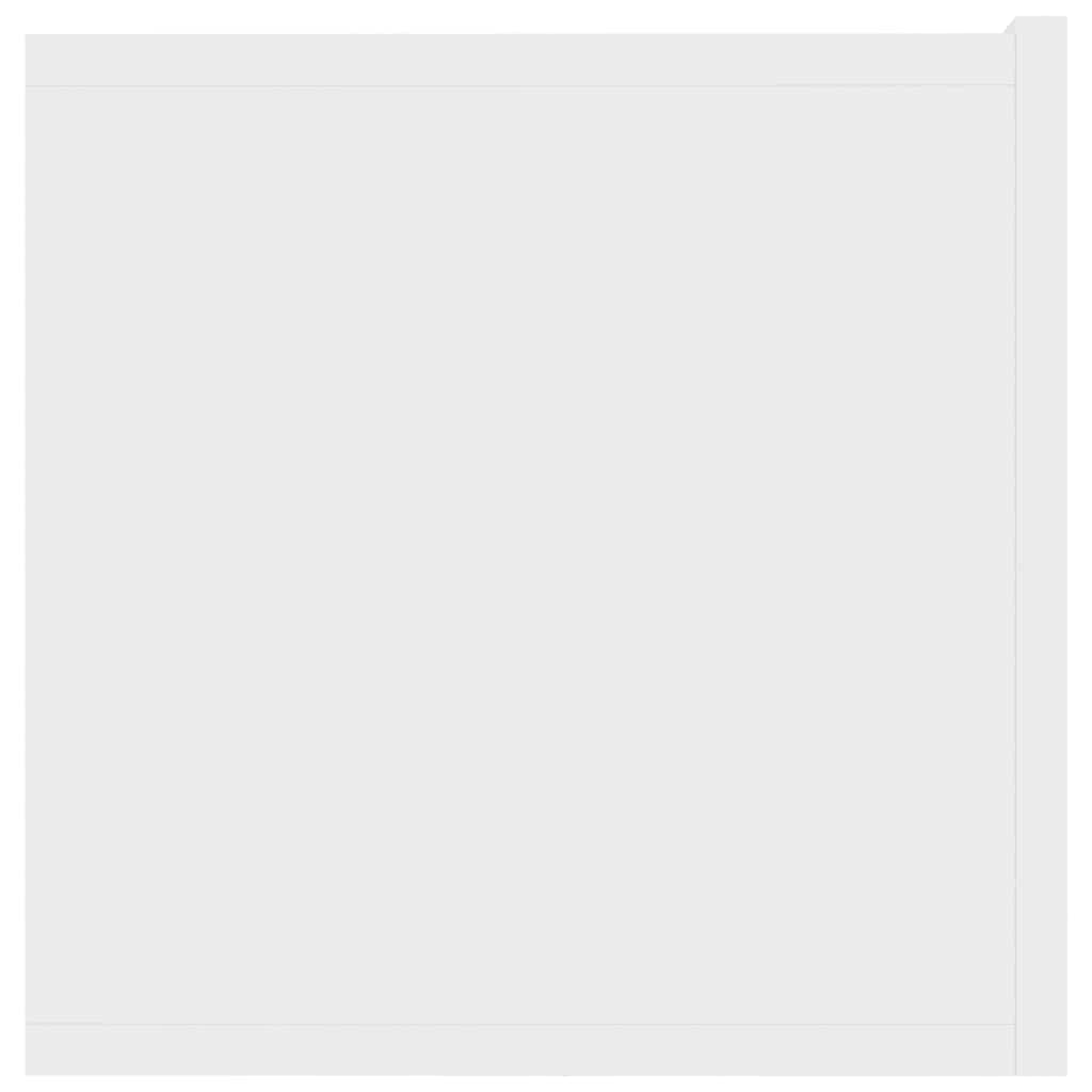 801490 vidaXL TV Cabinet White 120x30x30 cm Engineered Wood