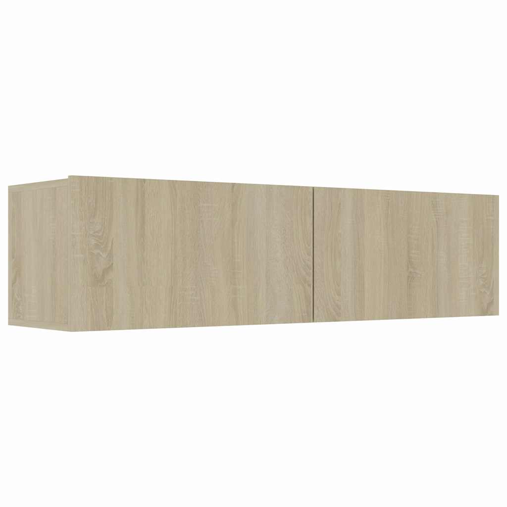 801493 vidaXL TV Cabinet Sonoma Oak 120x30x30 cm Engineered Wood