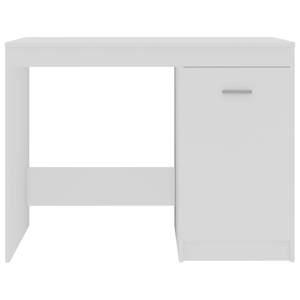 801796 vidaXL Desk White 100x50x76 cm Engineered Wood