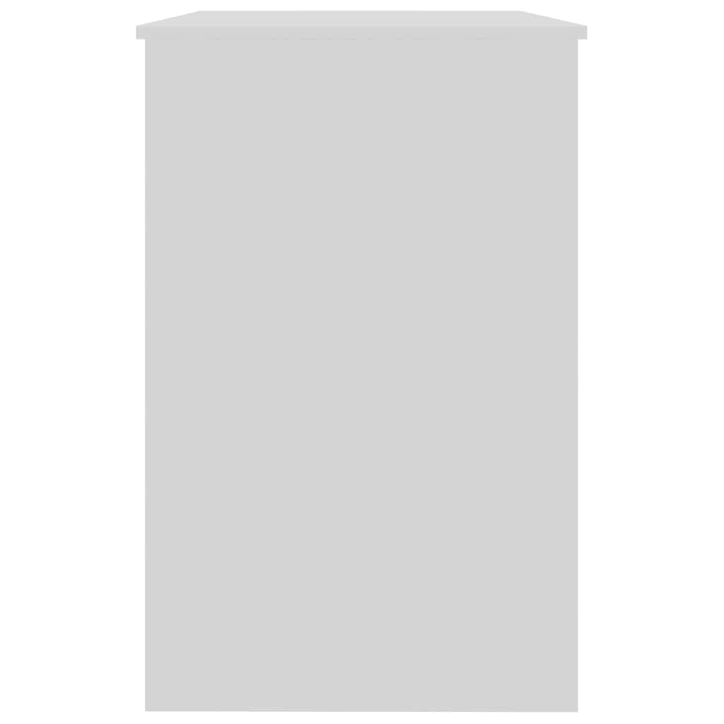 801796 vidaXL Desk White 100x50x76 cm Engineered Wood