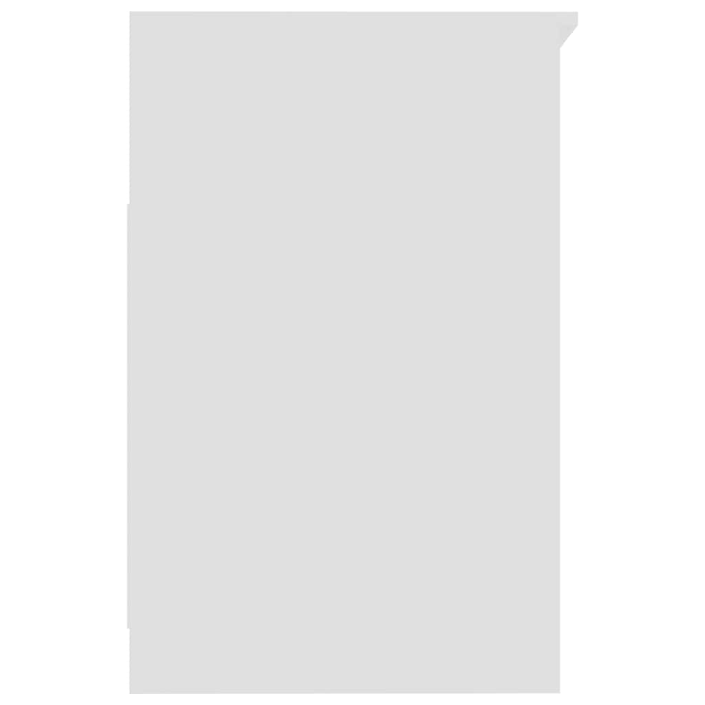 Drawer Cabinet White 40x50x76 cm Engineered Wood