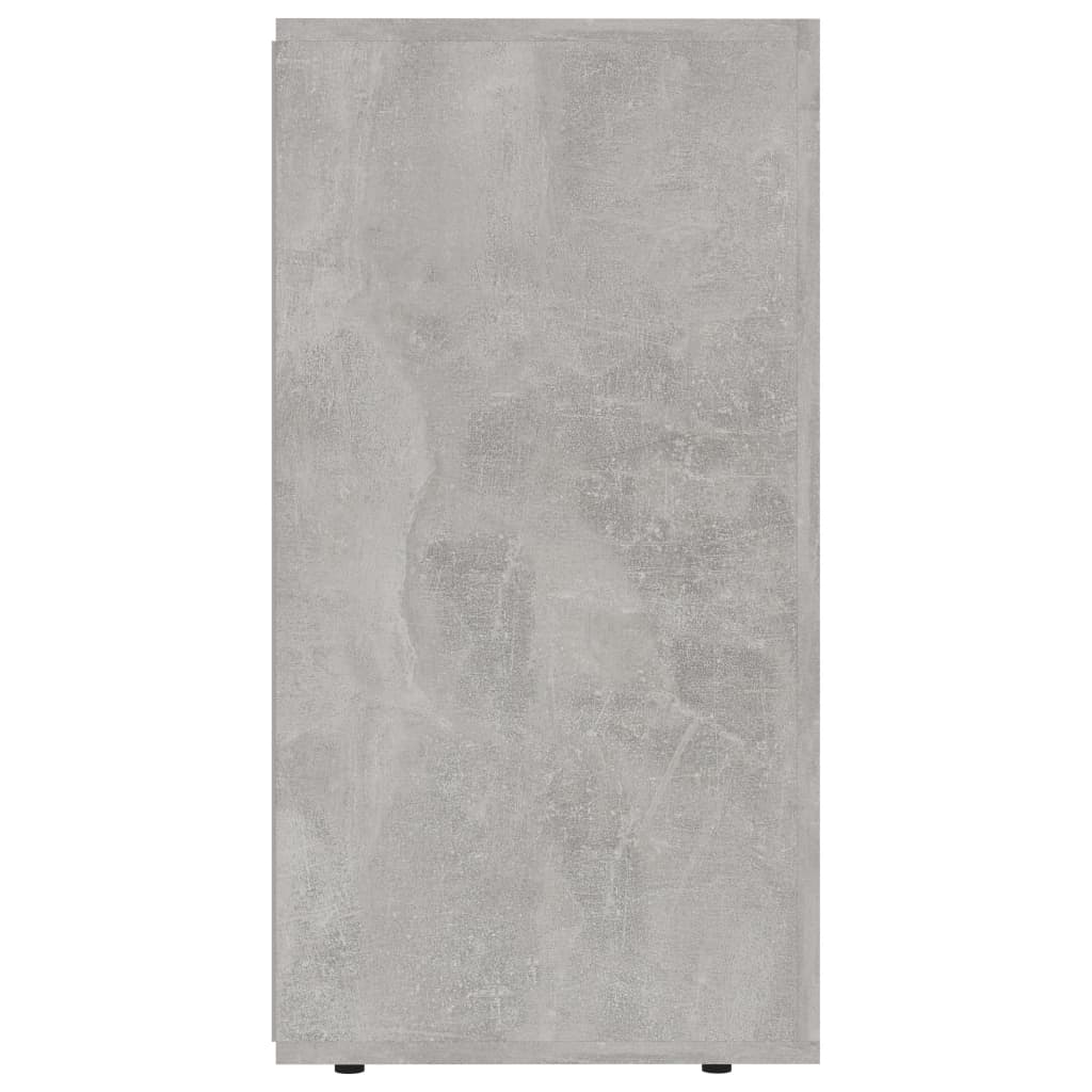 vidaXL Sideboard Concrete Grey 120x36x69 cm Engineered Wood