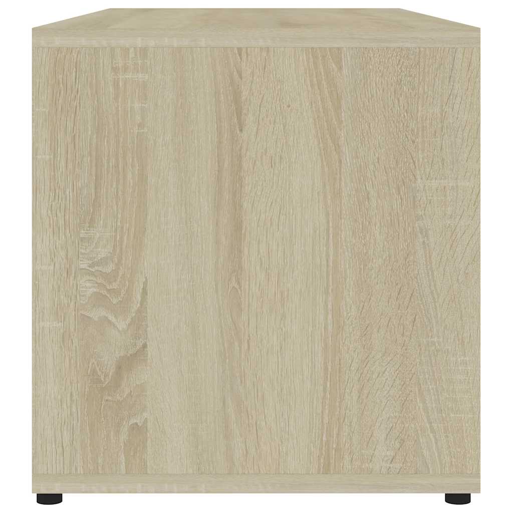 801853 vidaXL TV Cabinet Sonoma Oak 80x34x36 cm Engineered Wood