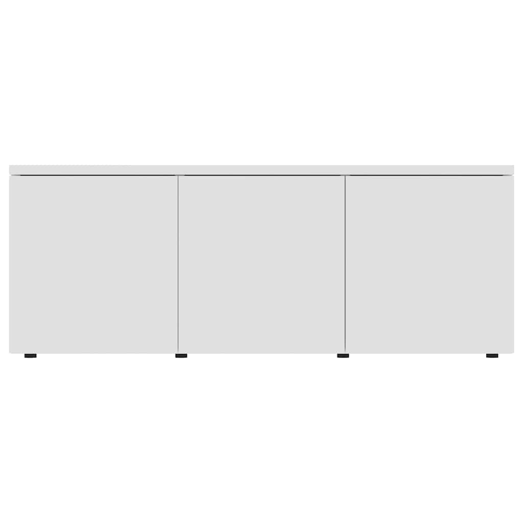 801859 vidaXL TV Cabinet White 80x34x30 cm Engineered Wood