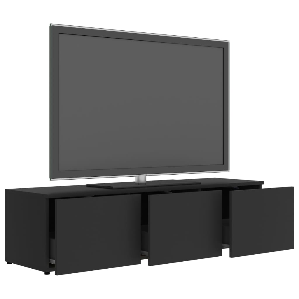 vidaXL TV Cabinet Grey 120x34x30 cm Engineered Wood