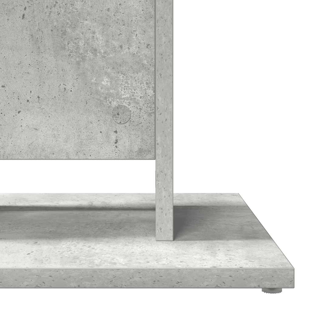 vidaXL Bistro Table Concrete Grey 60x60x75 cm Engineered Wood