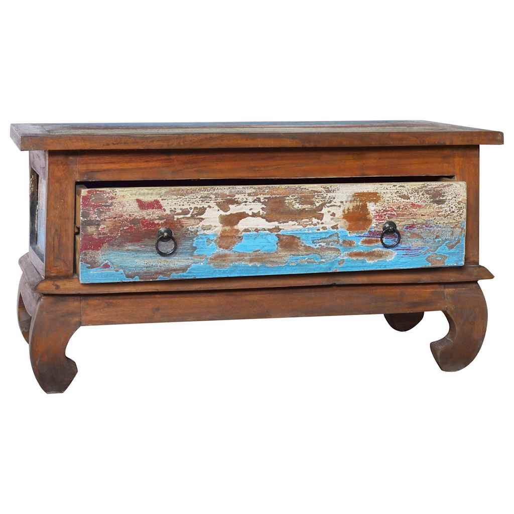 289057 vidaXL Coffee Table 80x50x40 cm Reclaimed Teak Wood