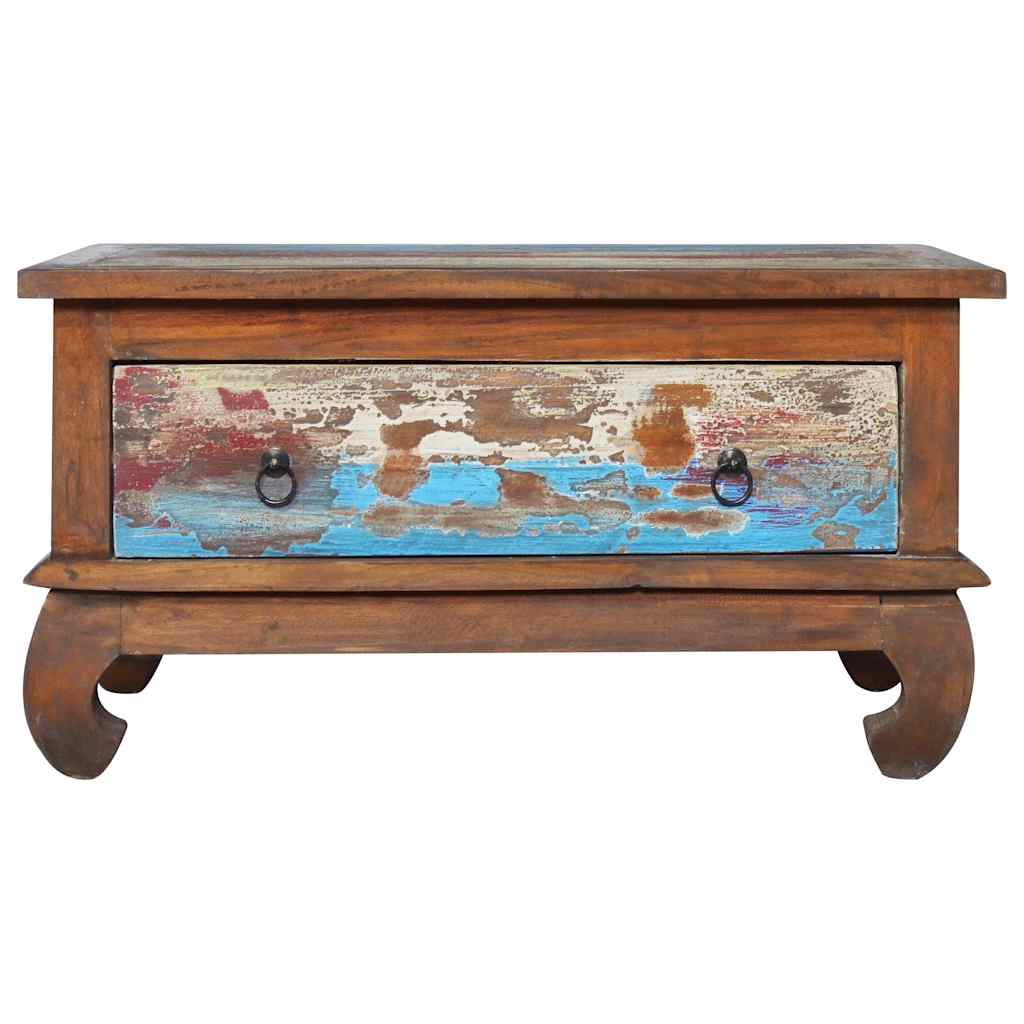 289057 vidaXL Coffee Table 80x50x40 cm Reclaimed Teak Wood