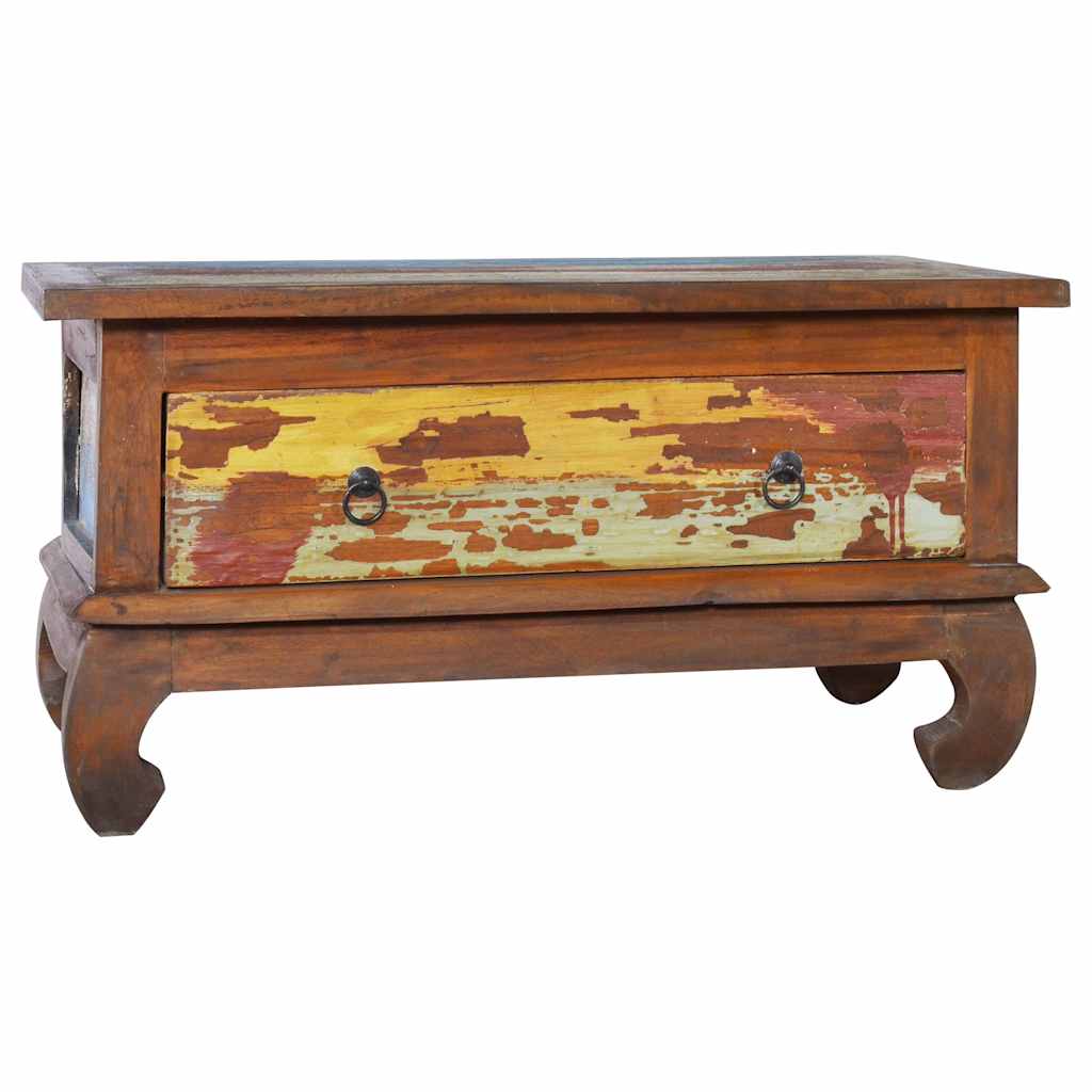 289057 vidaXL Coffee Table 80x50x40 cm Reclaimed Teak Wood