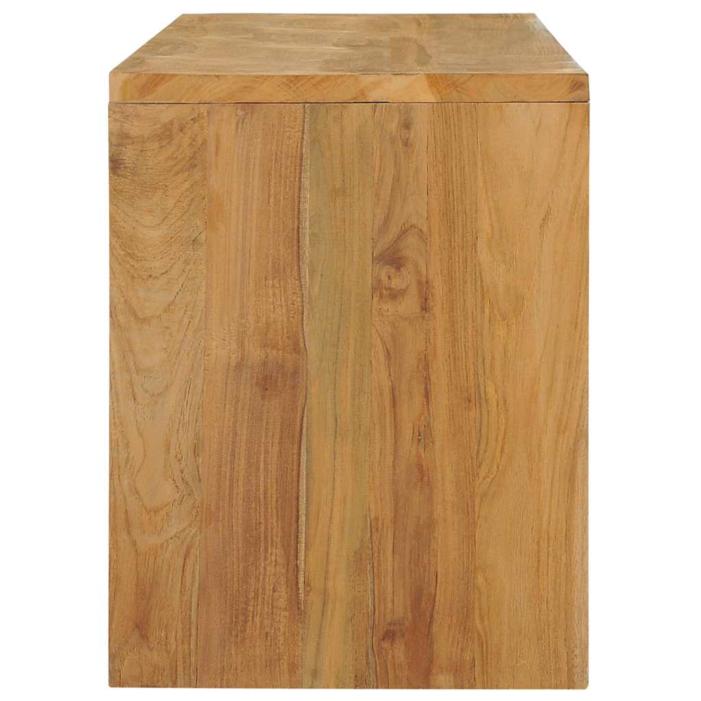 288843 vidaXL TV Cabinet 100x35x45 cm Solid Teak Wood
