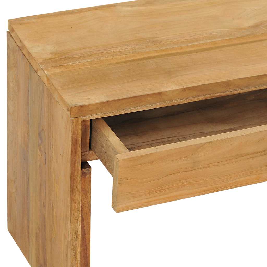 288843 vidaXL TV Cabinet 100x35x45 cm Solid Teak Wood