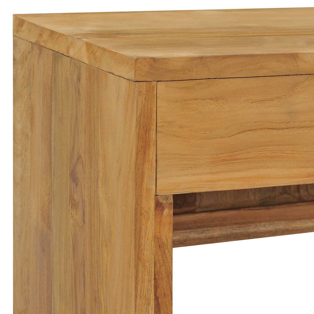 288843 vidaXL TV Cabinet 100x35x45 cm Solid Teak Wood
