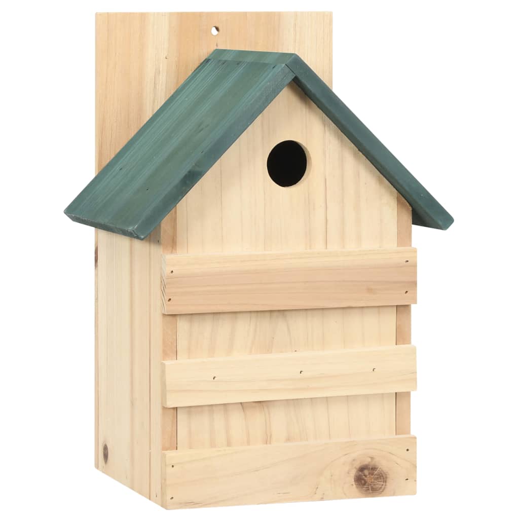 vidaXL Bird Houses 4 pcs 23x19x33 cm Firwood