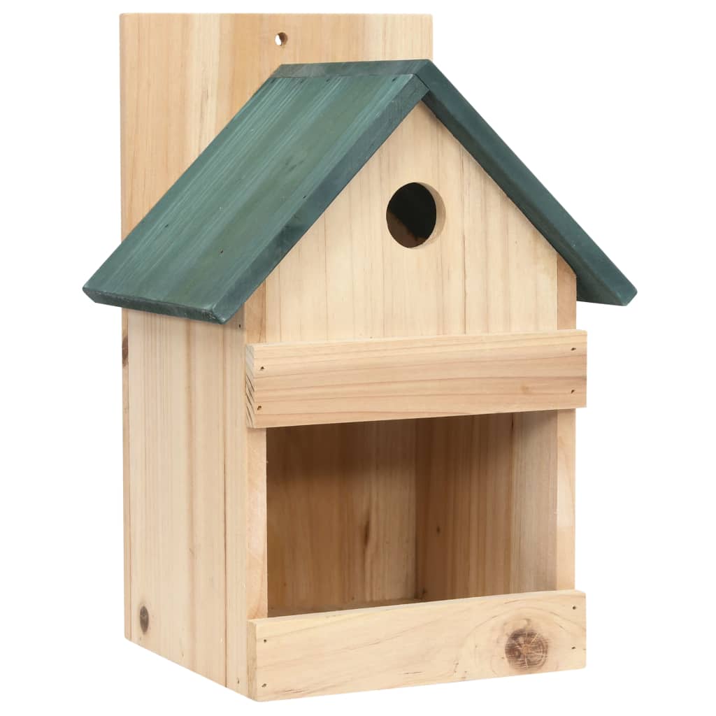 vidaXL Bird Houses 4 pcs 23x19x33 cm Firwood