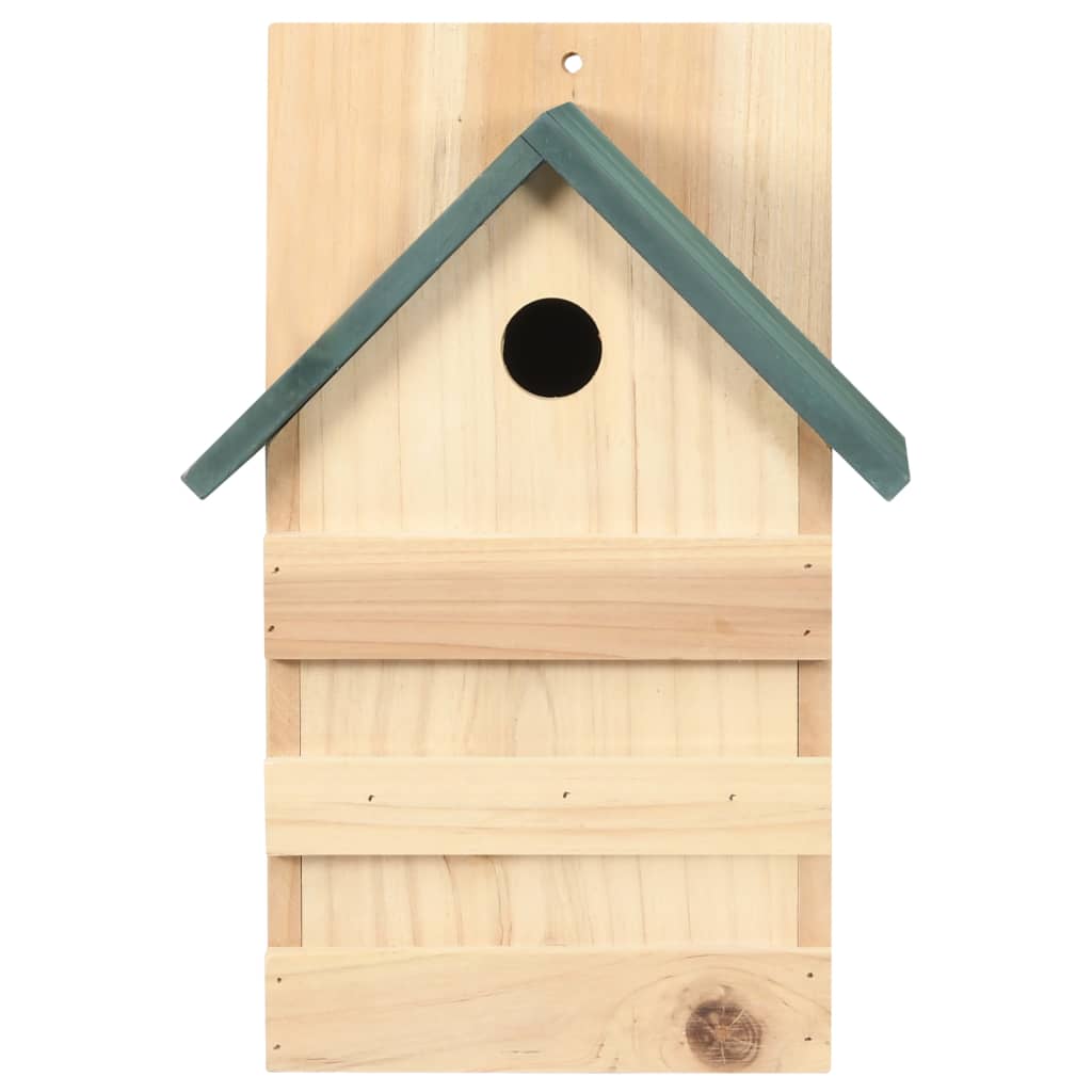 vidaXL Bird Houses 4 pcs 23x19x33 cm Firwood