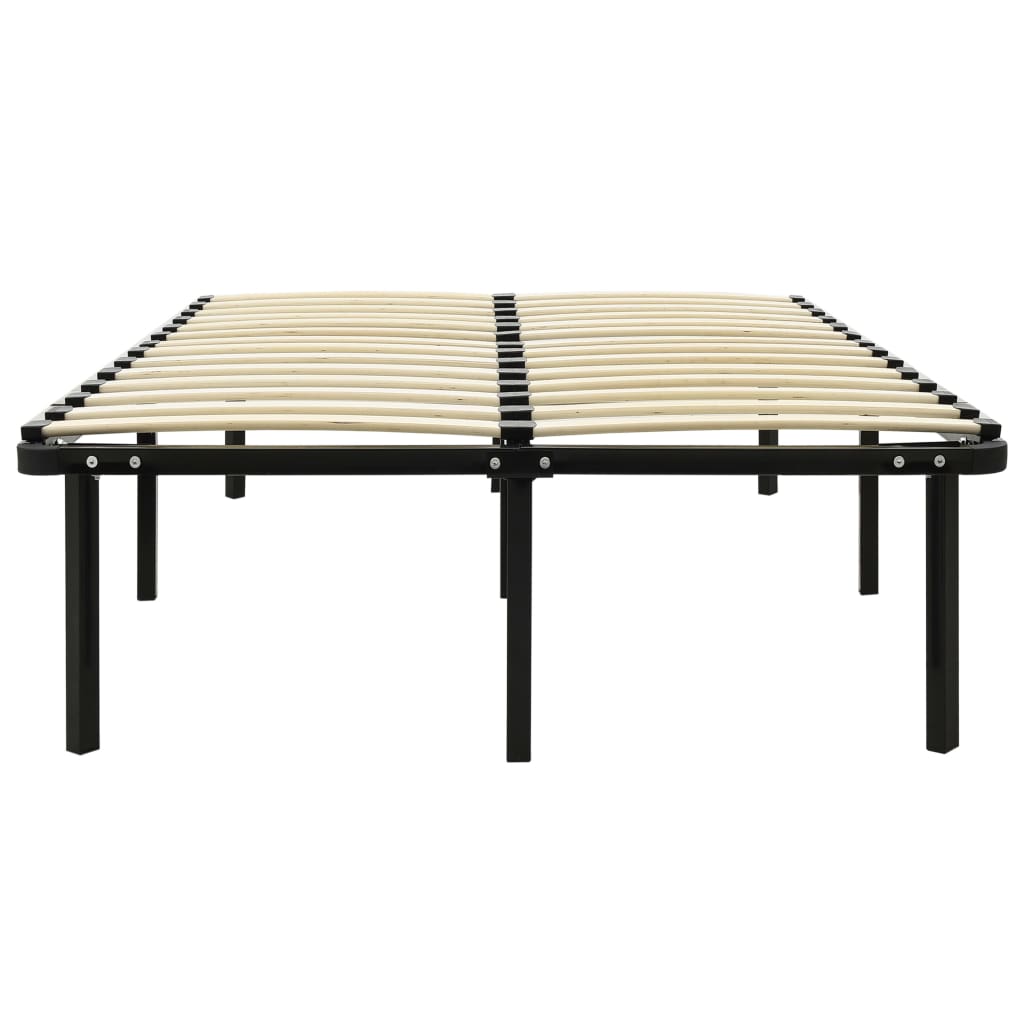 Bed Frame | Black | Metal | Double |  Durable  | Bed Frame | Rectangular