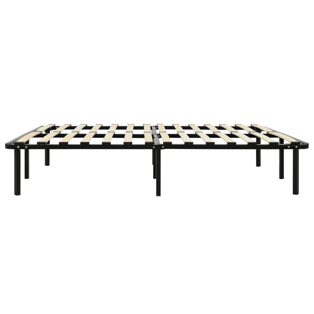 Bed Frame | Black | Metal | Double |  Durable  | Bed Frame | Rectangular