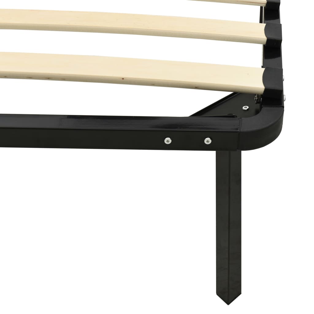 Bed Frame | Black | Metal | Double |  Durable  | Bed Frame | Rectangular