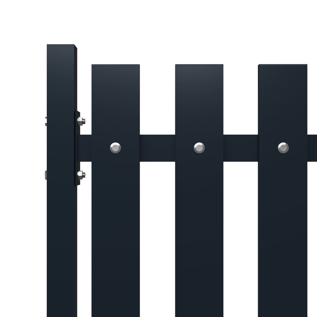 vidaXL Fence Panel Anthracite 174.5x75 cm Powder-coated Steel