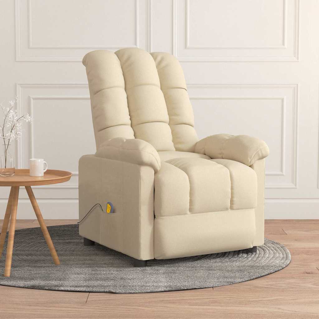 Massage Chair Cream Fabric