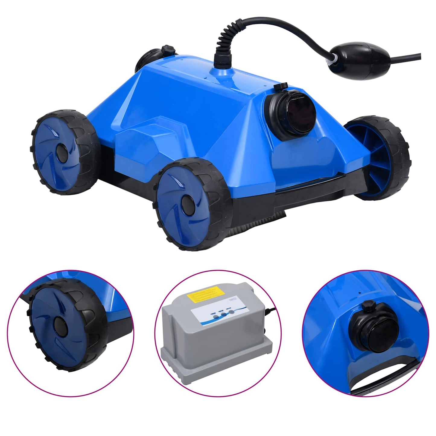 Pool Sweeps Blue 48 x 46 x 31.5 cm Plastic