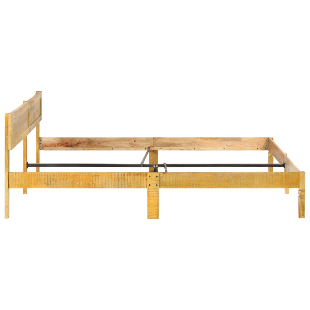 vidaXL Bed Frame Solid Mango Wood 200 cm