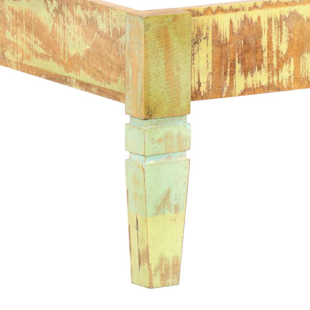 Bed Frame without Mattress Solid Reclaimed Wood 180x200cm